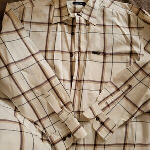 Nautica Plaid Button-Up Shirt